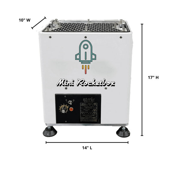 STM Mini-RocketBox PLUS+ Pre-Roll Machine (72-Joint) Dimensions